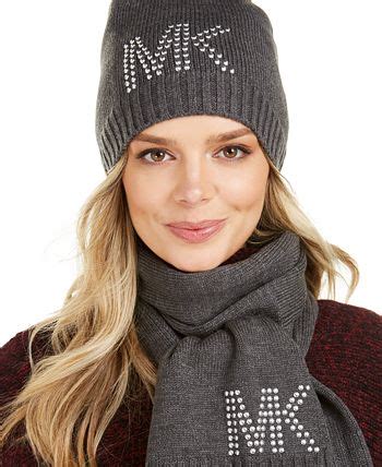 michael kors womens winter knit pom hat fushia|Michael Kors Women's Hats Winter Accessories .